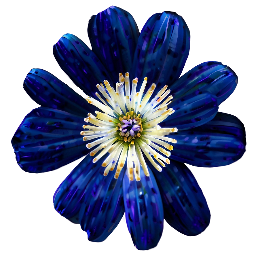 Blue Flower Clipart Png Kqq PNG image