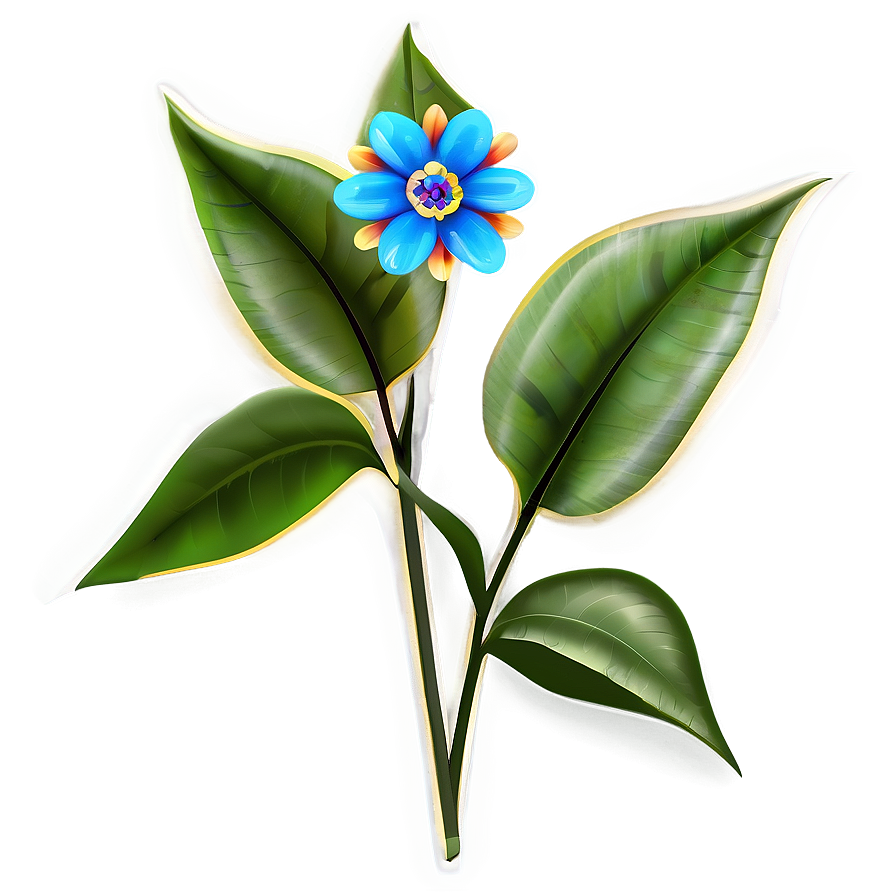 Blue Flower Craft Png 13 PNG image