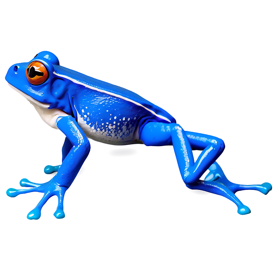 Blue Frog Clipart Png Xtj PNG image