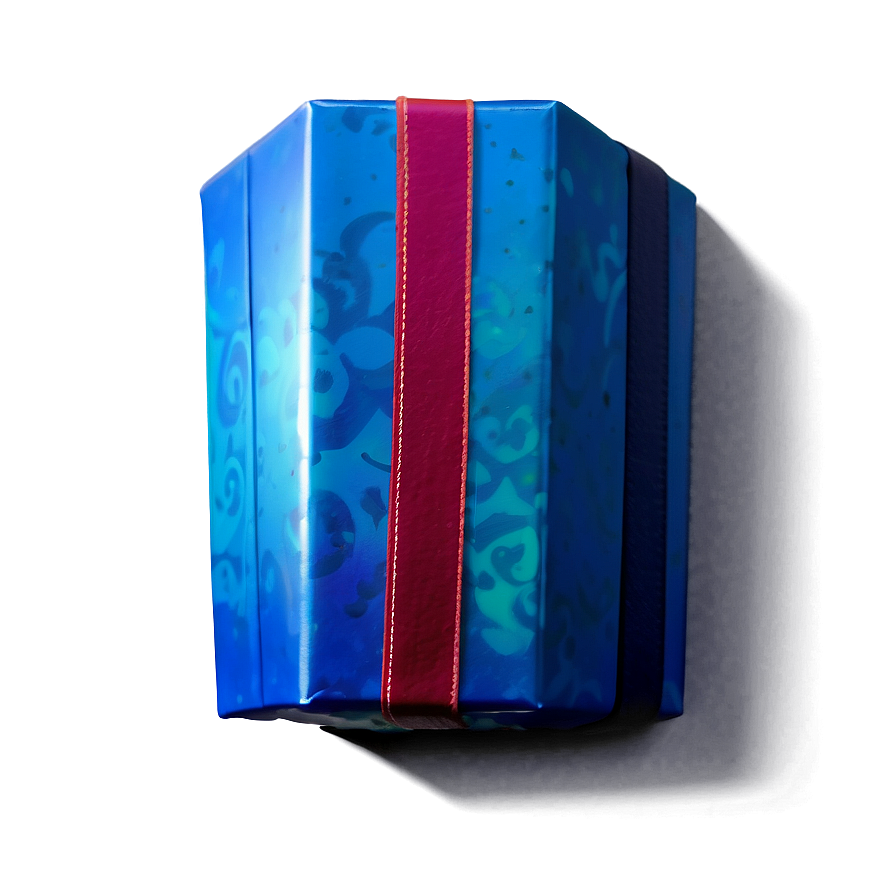 Blue Gift Box Png 05252024 PNG image