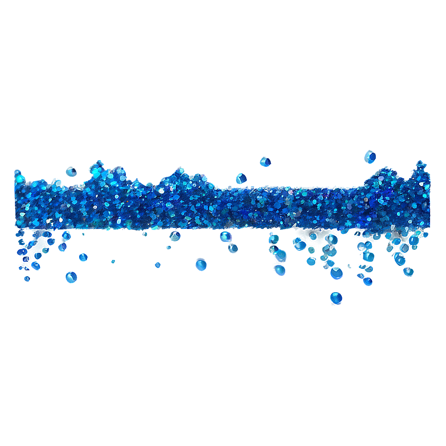 Blue Glitter Line Detail Png Ltr56 PNG image