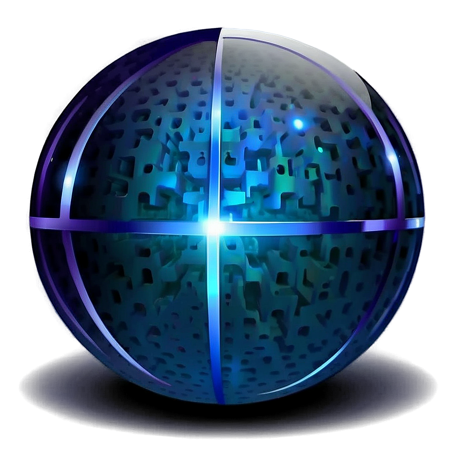 Blue Glow Sphere Png Fhi36 PNG image