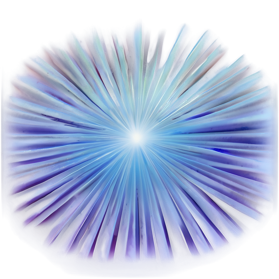 Blue Gradient Rays Png 06202024 PNG image