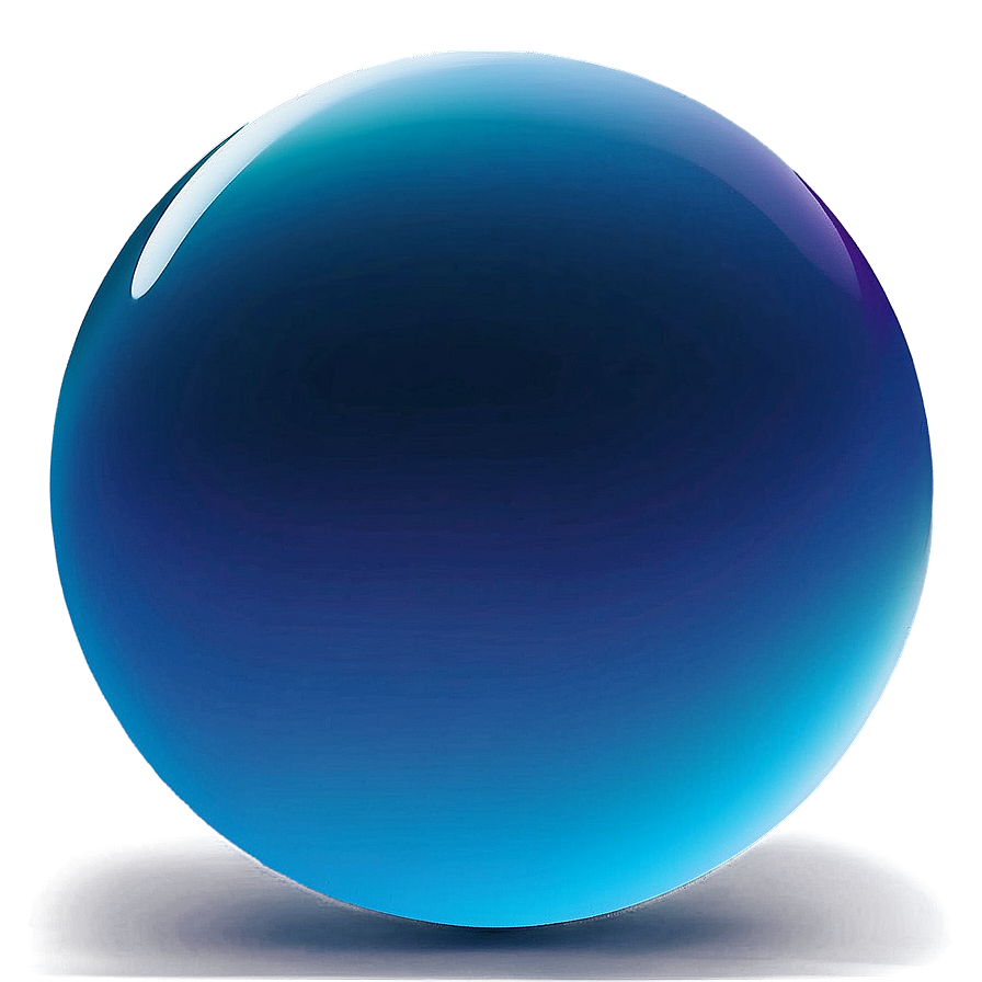 Blue Gradient Sphere Png Fmc PNG image