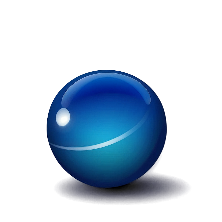 Blue Gradient Sphere Png Swl PNG image