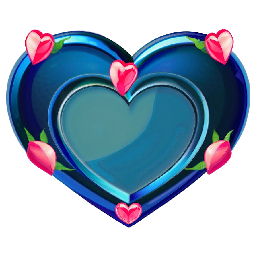 Blue Hearts Png 77 PNG image