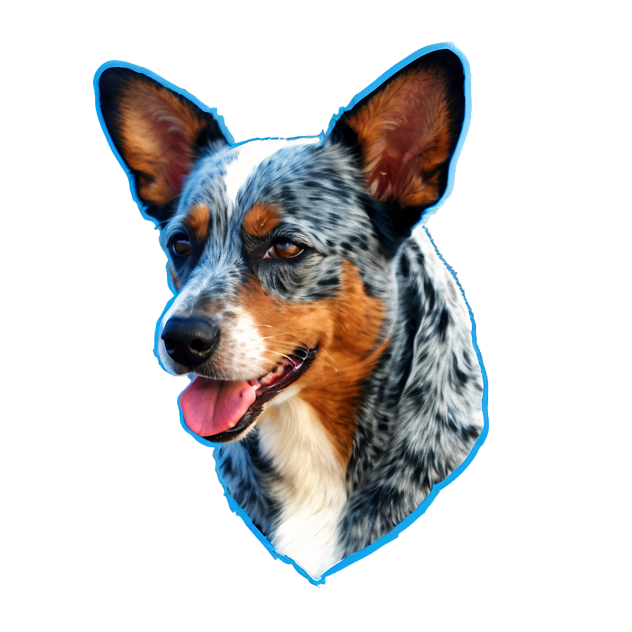 Blue Heeler C PNG image