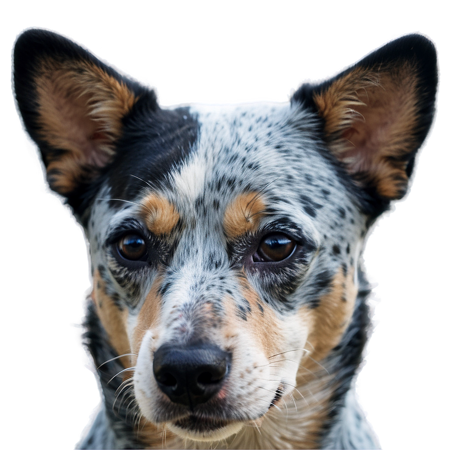 Blue Heeler Close-up Png Ukr PNG image