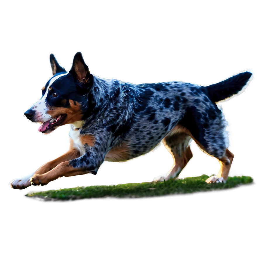 Blue Heeler In Action Png Xgs33 PNG image