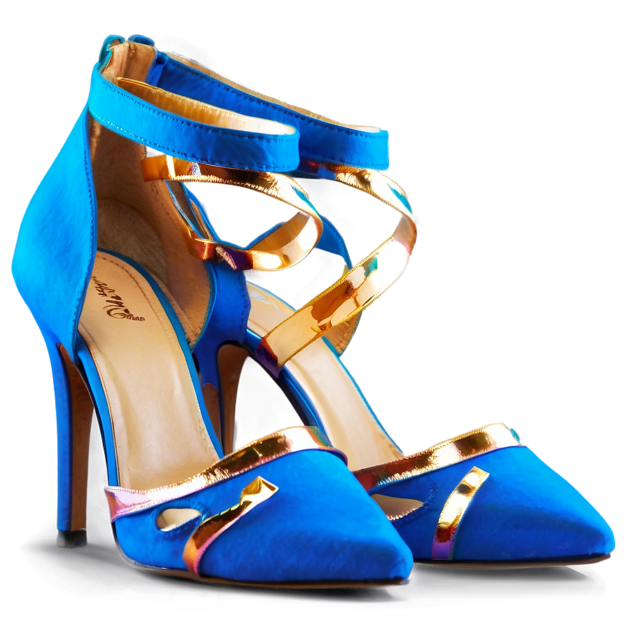 Blue High Heels Png Tde18 PNG image