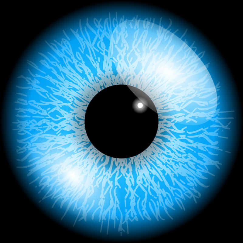 Blue_ Human_ Eye_ Closeup_ Illustration PNG image