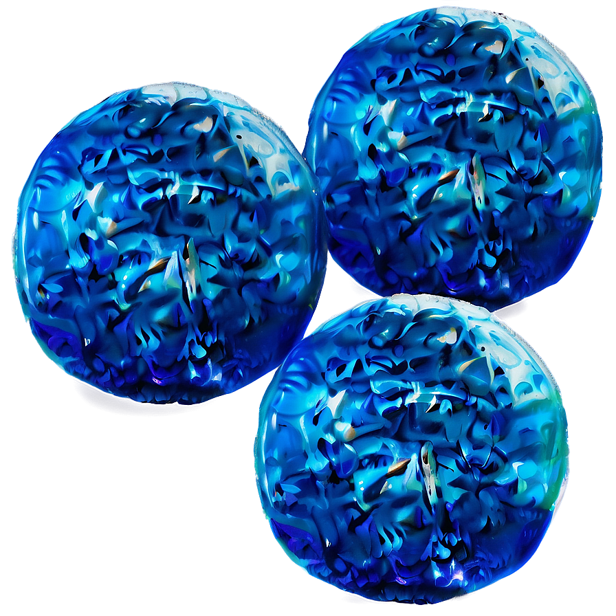 Blue Ice Ball Png 06132024 PNG image