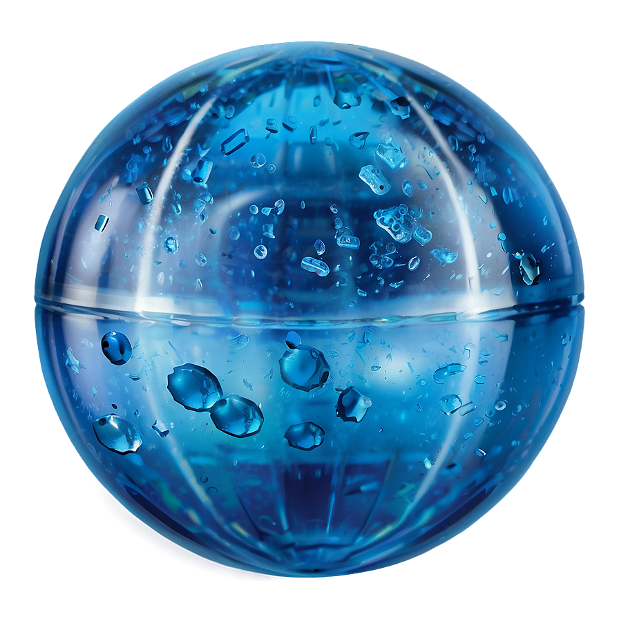 Blue Ice Ball Png 42 PNG image