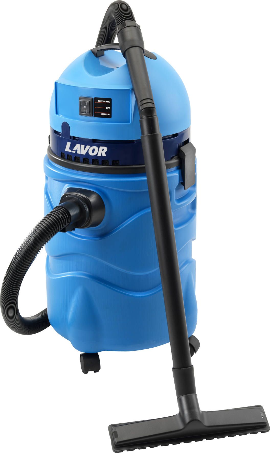 Blue Industrial Vacuum Cleaner Lavor Model PNG image