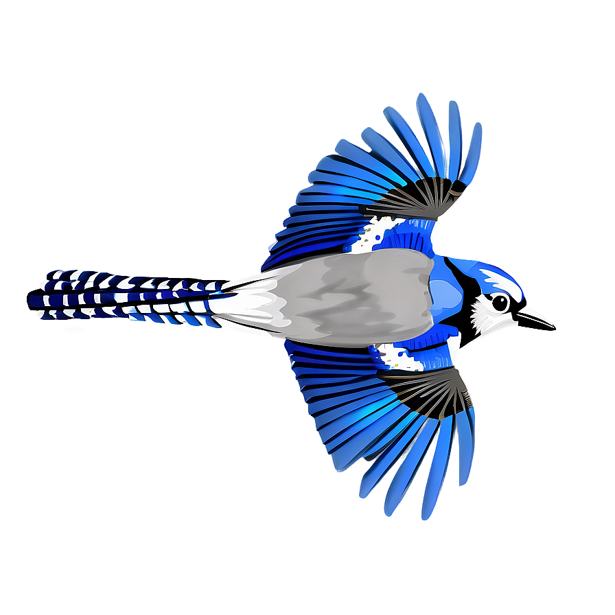 Blue Jay Flock In Sky Png 63 PNG image