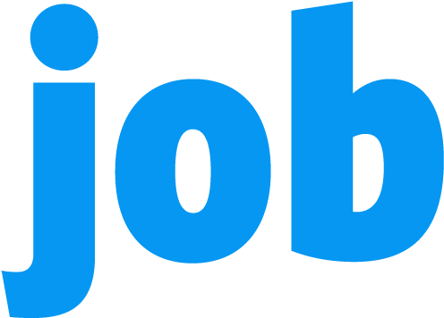 Blue Job Logo PNG image