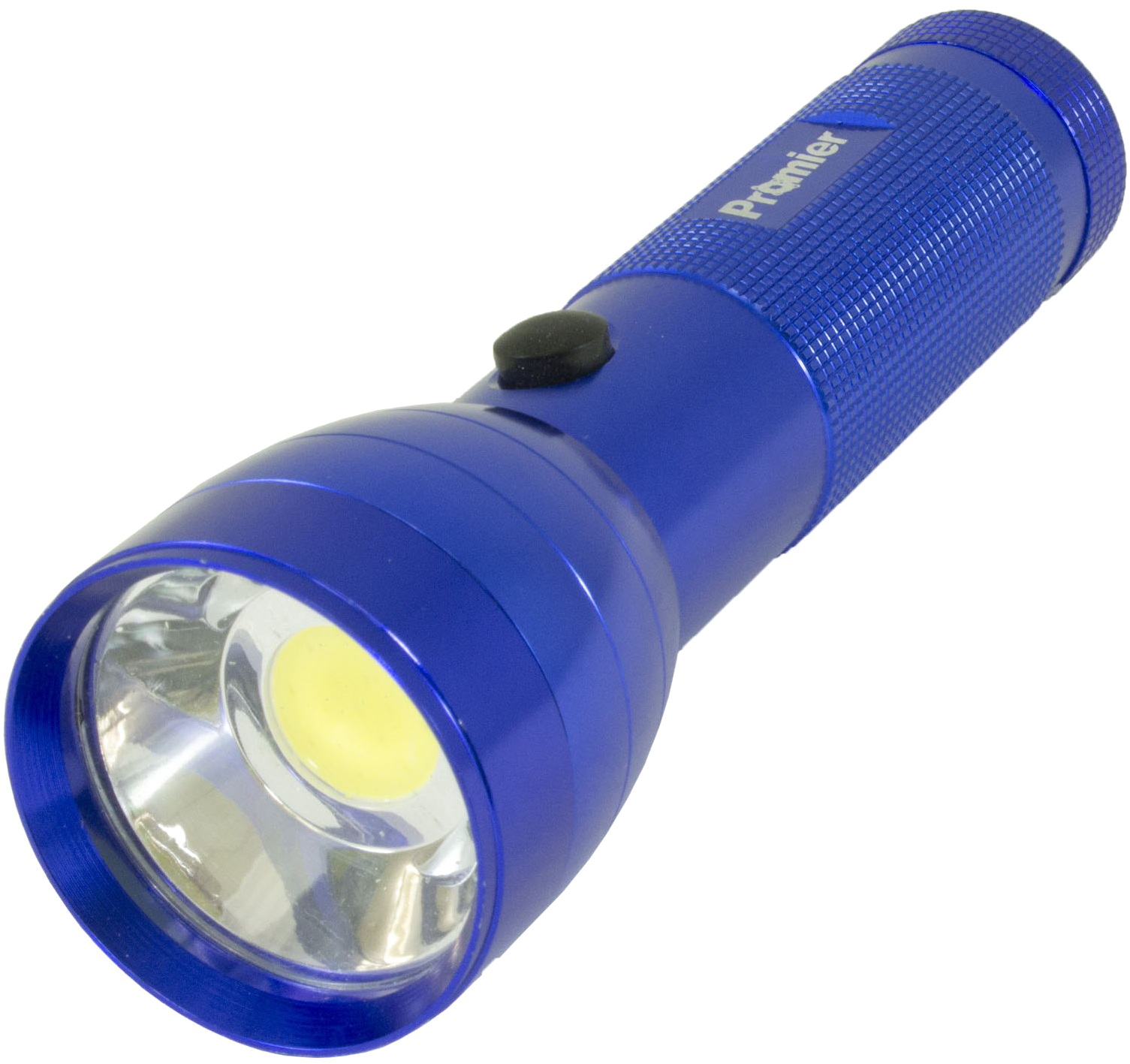 Blue L E D Flashlight Isolated PNG image