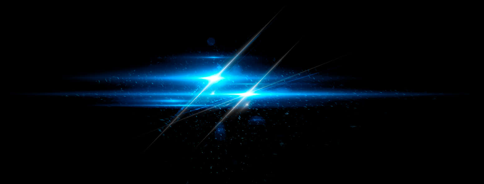 Blue_ Lens_ Flare_ Effect PNG image