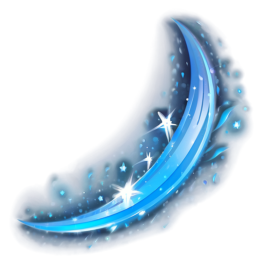 Blue Light Swoosh Png 12 PNG image