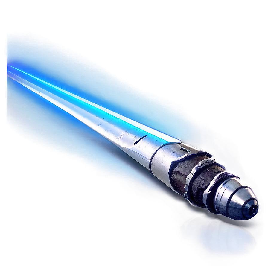 Blue Lightsaber Blade Closeup Png 06262024 PNG image