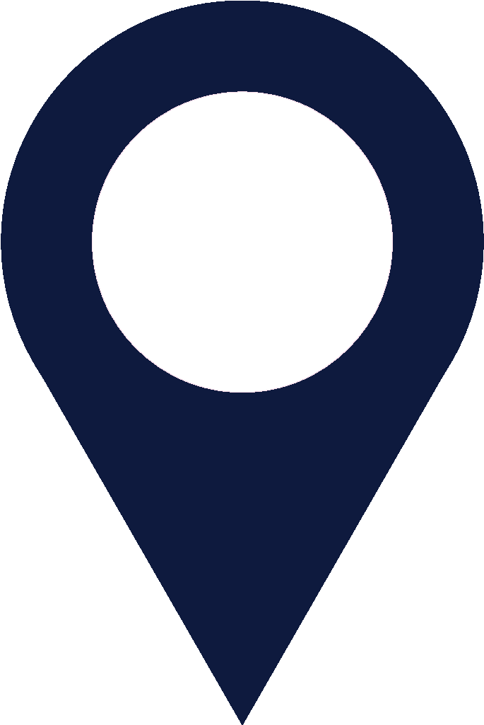 Blue Location Pin Icon PNG image