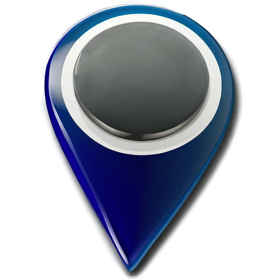 Blue Location Pin Png 05252024 PNG image