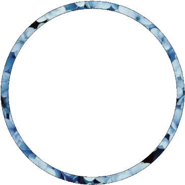 Blue Marble Circle Overlay PNG image