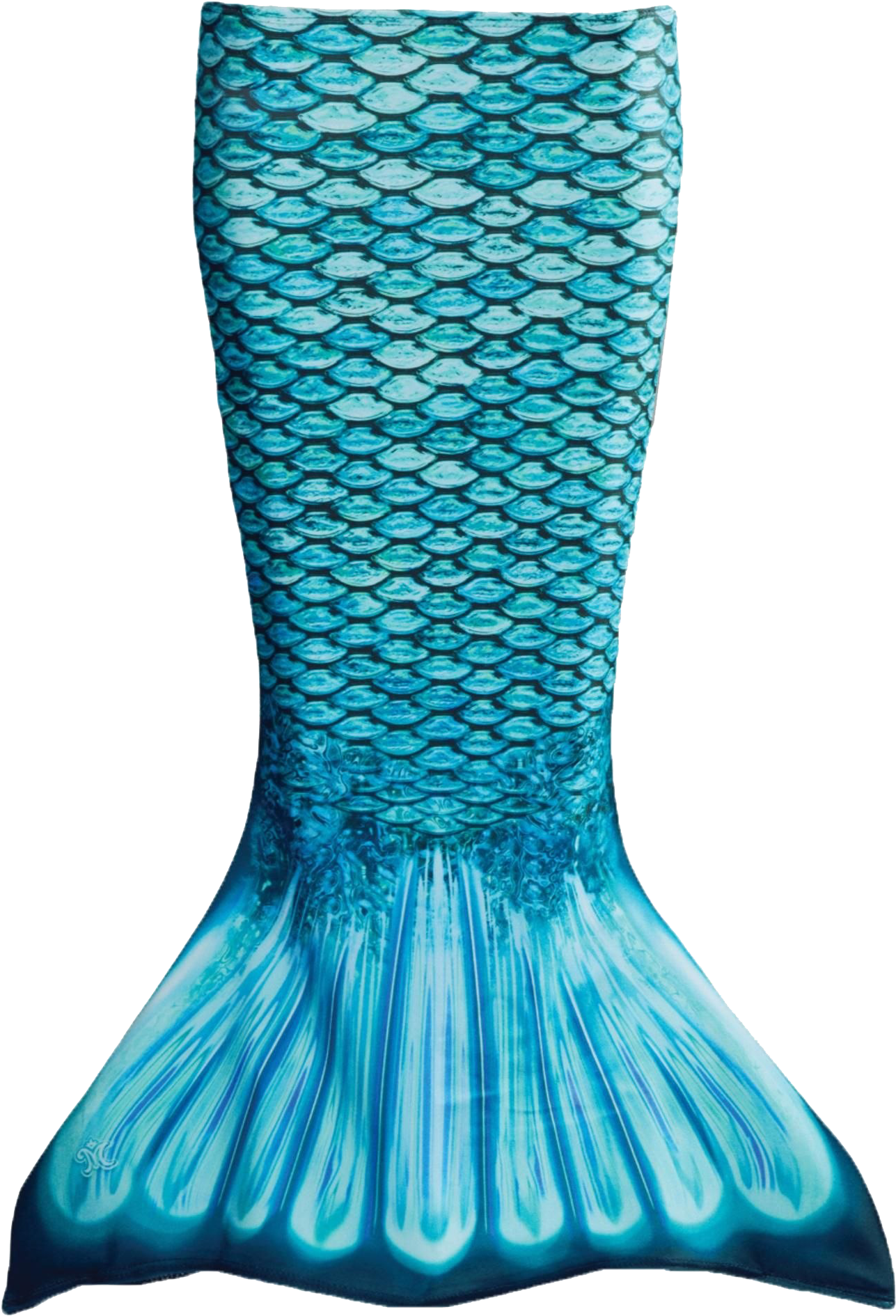 Blue Mermaid Tail Costume Accessory PNG image