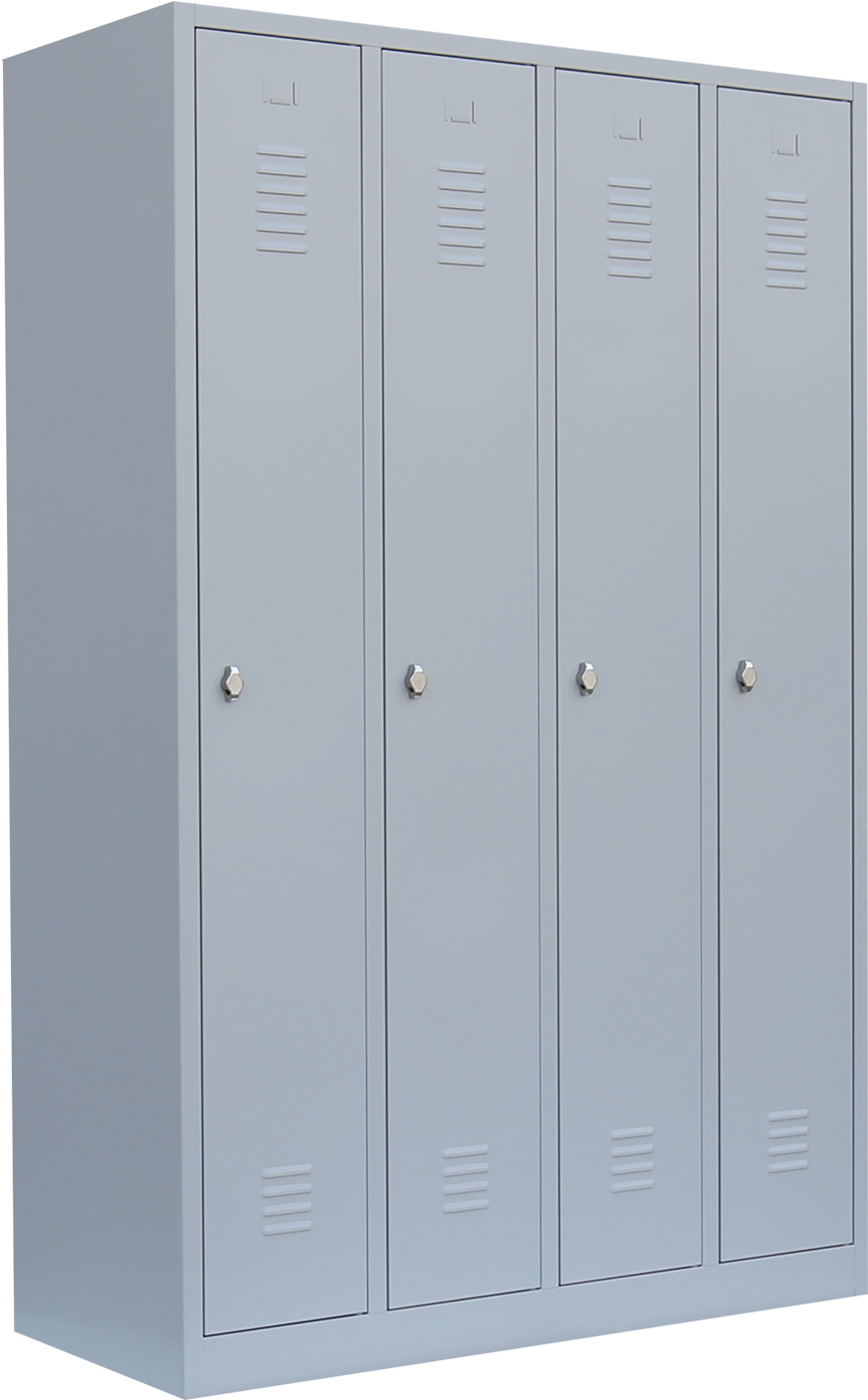 Blue Metal Lockers PNG image