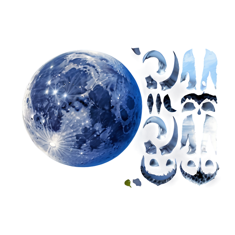 Blue Moon Transparent Png 30 PNG image