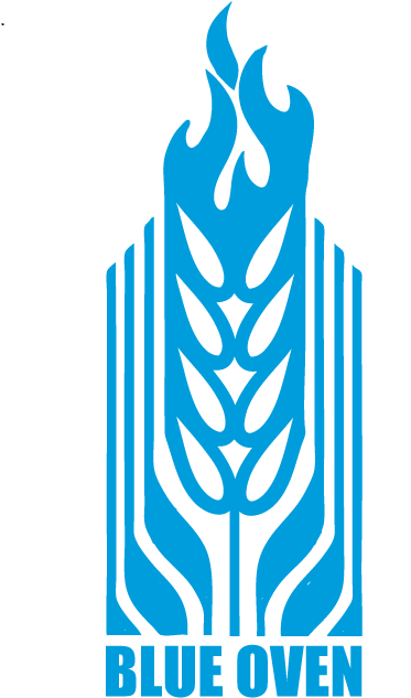 Blue Oven Logo Design PNG image