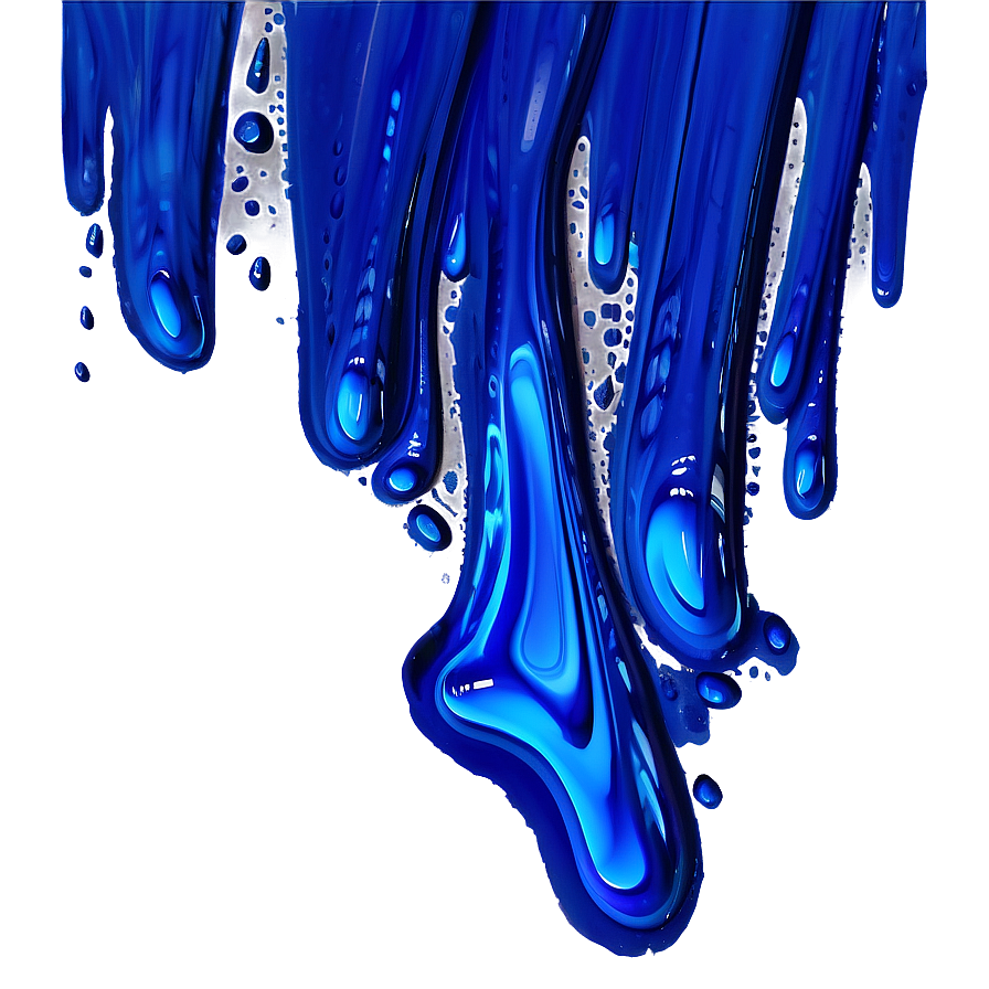 Blue Paint Streak Png 06272024 PNG image