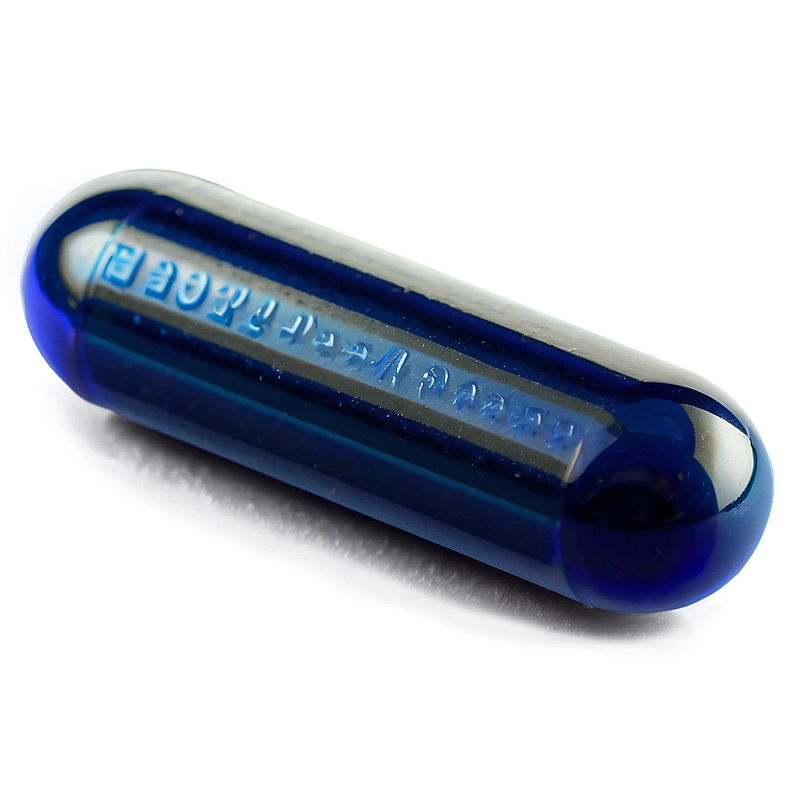 Blue Pill On White Background Png 8 PNG image