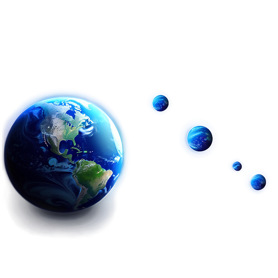 Blue Planet In Space Png 06292024 PNG image