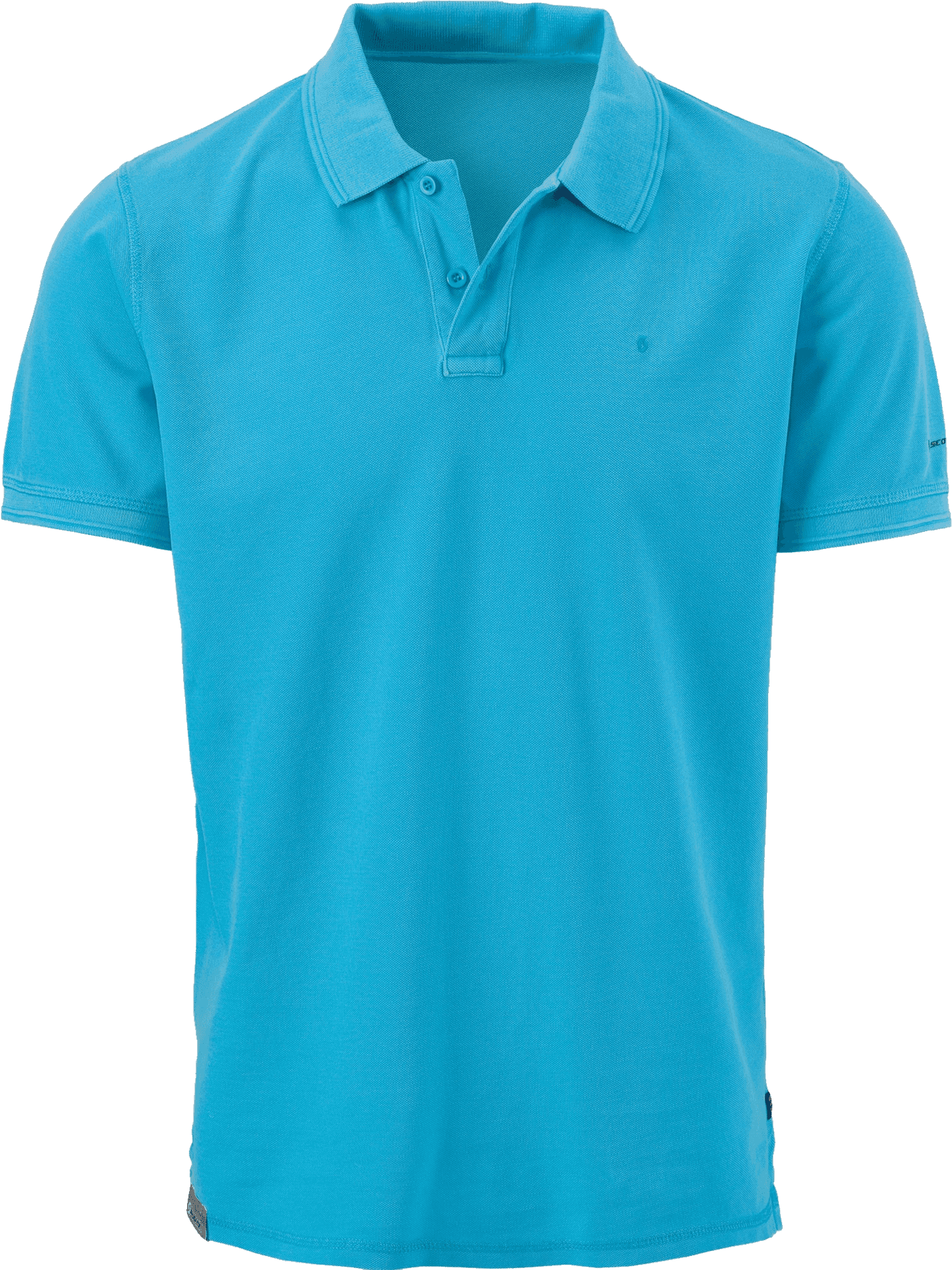 Blue Polo Shirt Product Image PNG image