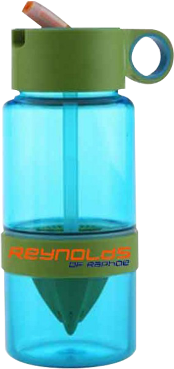 Blue Reynolds Water Bottle PNG image