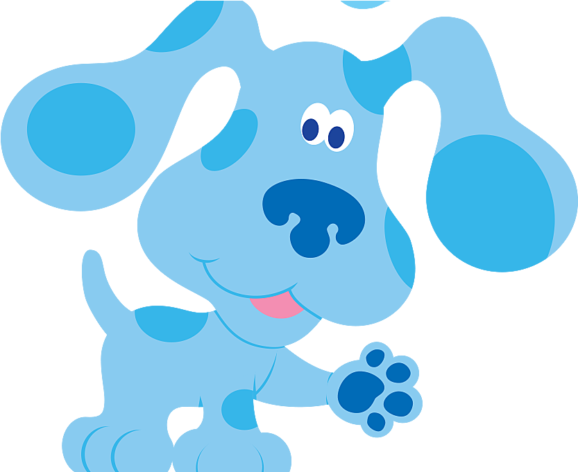 Blue's Clues Cartoon Dog Illustration PNG image