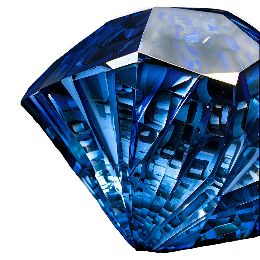 Blue Sapphire Crystal Png Ttj PNG image
