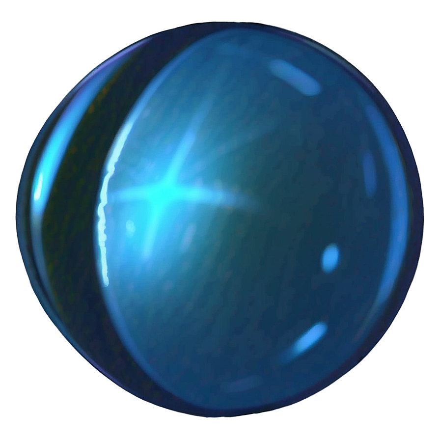 Blue Shiny Sphere Png Aya63 PNG image