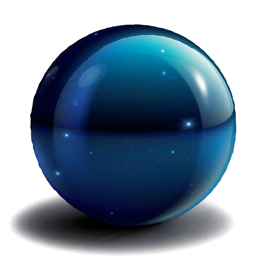 Blue Shiny Sphere Png Ckj PNG image