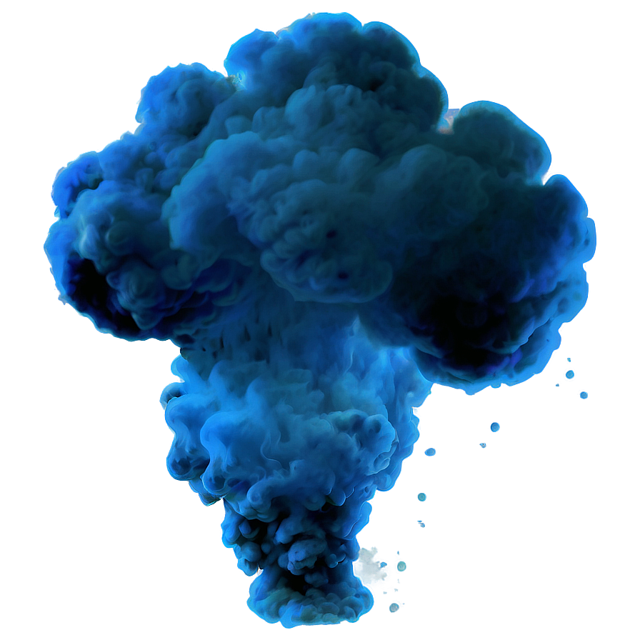 Blue Smoke Magic Png Lfs PNG image