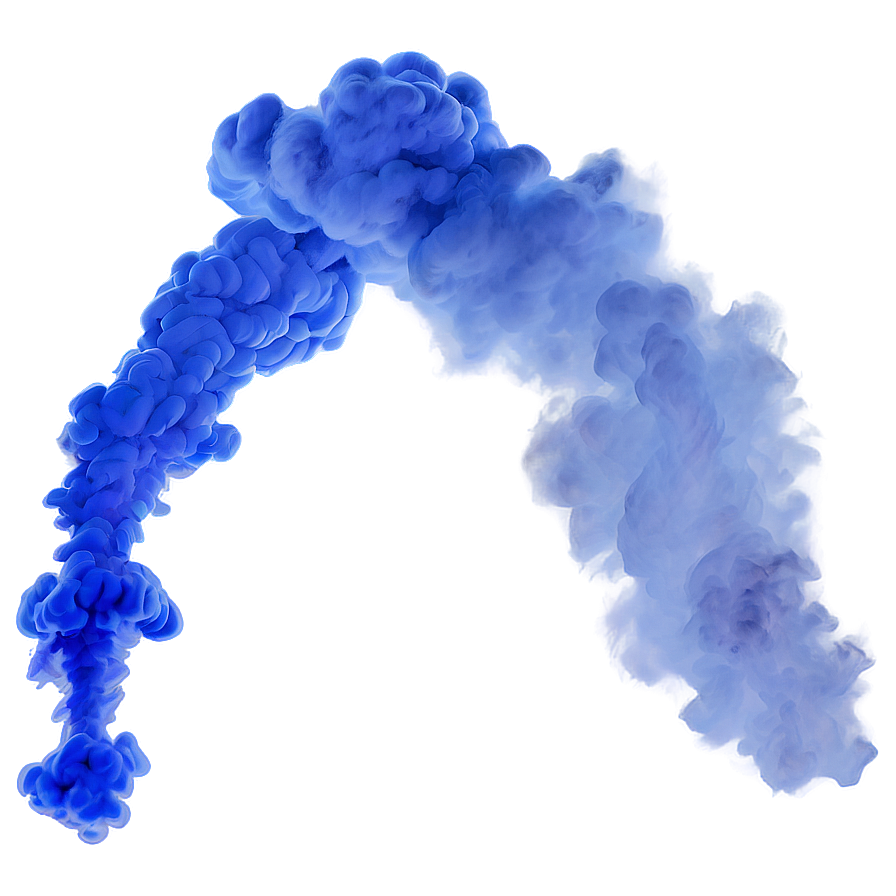 Blue Smoke Mist Png Yqf PNG image