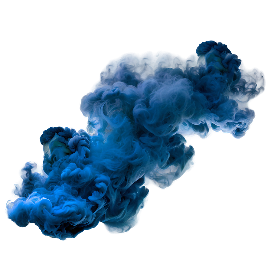 Blue Smoke Overlay Png 05232024 PNG image