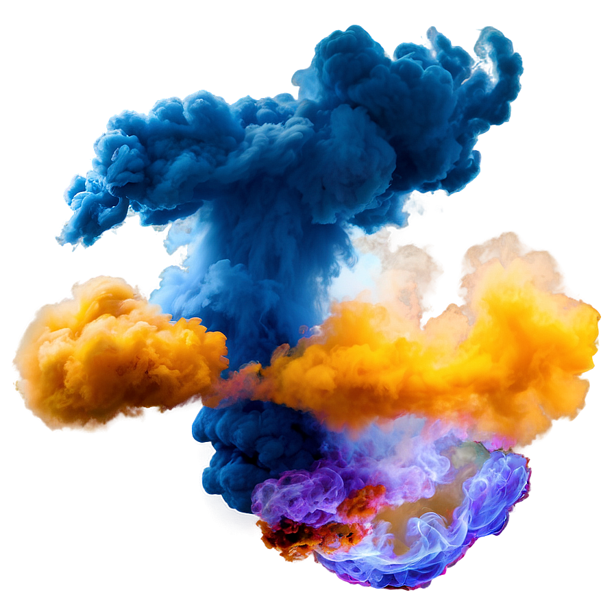 Blue Smoke Phenomenon Png Jiw PNG image