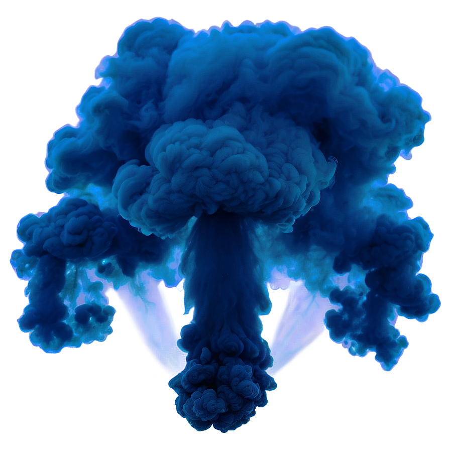 Blue Smoke Plume Png Hhj78 PNG image