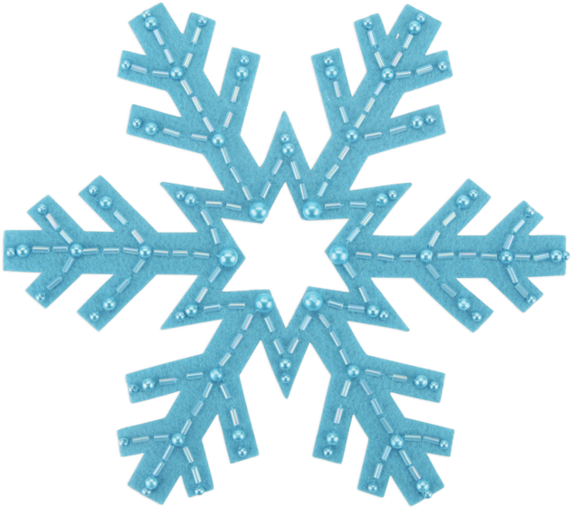 Blue Snowflake Illustration PNG image