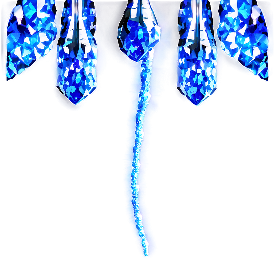 Blue Sparkle A PNG image