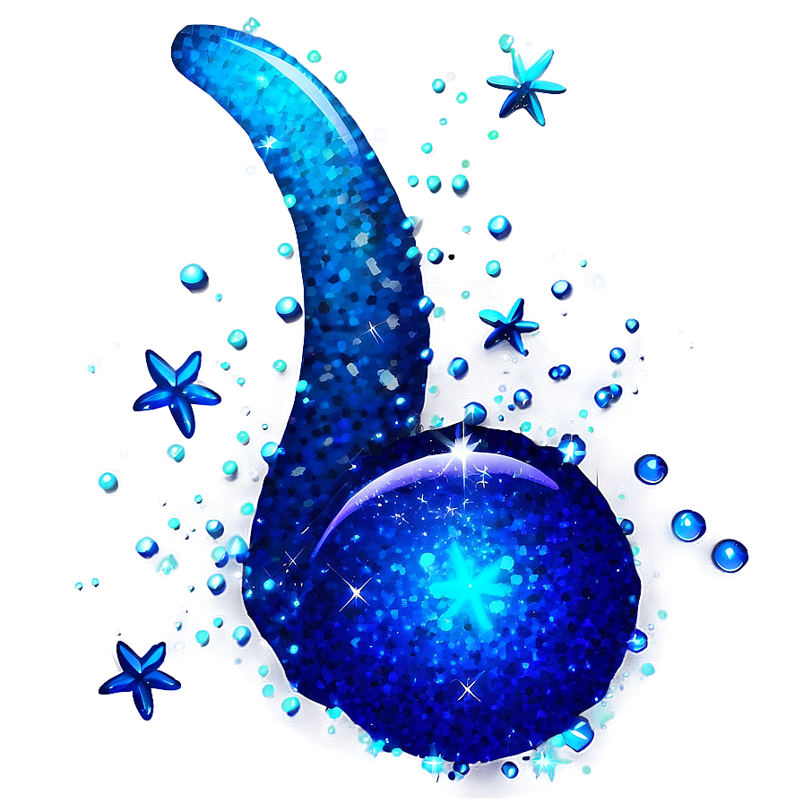 Blue Sparkle Effect Png 06262024 PNG image