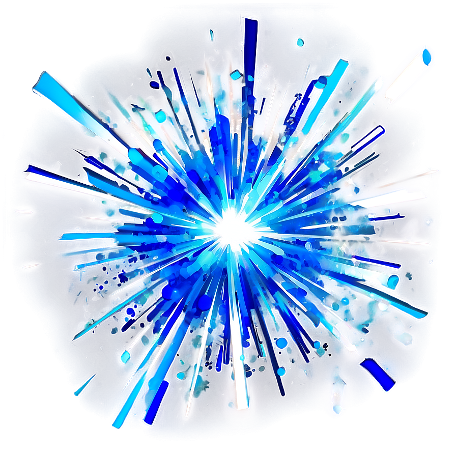 Blue Sparkle Explosion Png Ufv95 PNG image