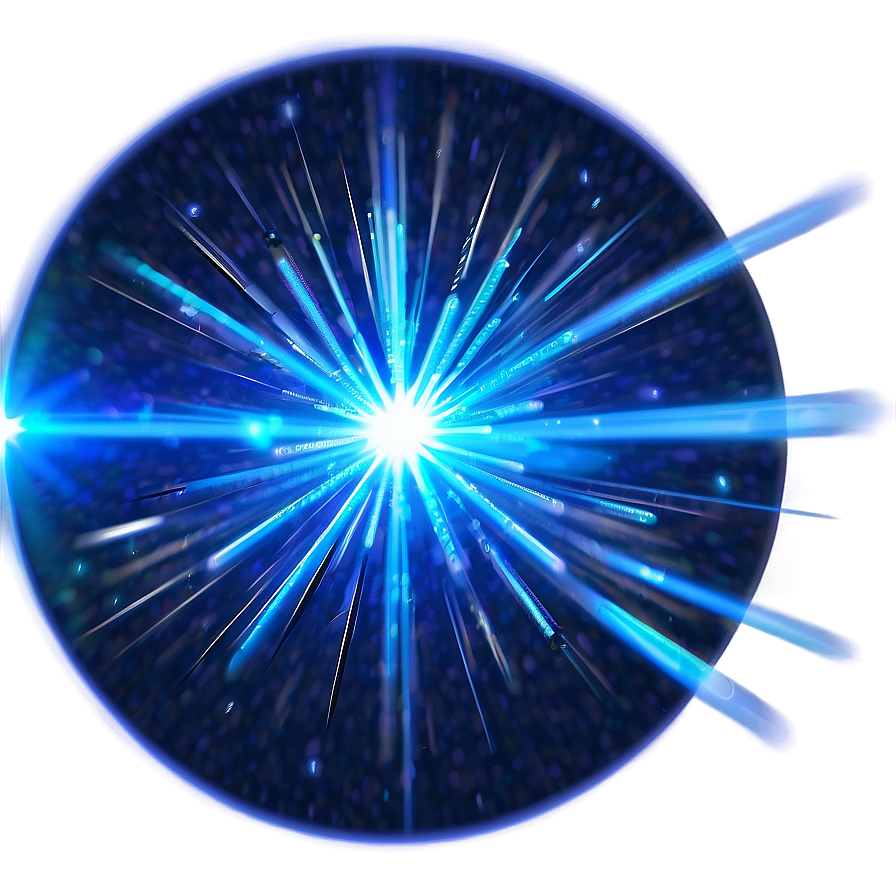 Blue Sparkle Lens Flare Png Hss PNG image